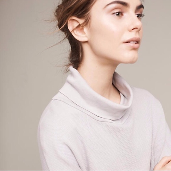 Anthropologie grey turtleneck sweater - Picture 5 of 5